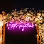 Neon Sign - Better Together Wedding Neon Light - pink