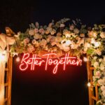 Neon Sign - Better Together Wedding Neon Light - red