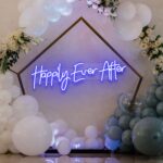 Neon Sign - Happily Ever After Weding LED Neon Sign - blue