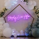 Neon Sign - Happily Ever After Weding LED Neon Sign - purple