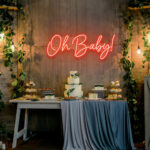 Neon Sign - Oh Baby Neon Light - red