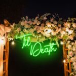 Neon Sign - Til Death Wedding Neon Light - green Neon Sign - Til Death Wedding Neon Light - green