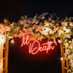 Neon Sign - Til Death Wedding Neon Light - red
