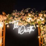 Neon Sign - Til Death Wedding Neon Light - white