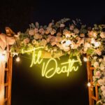 Neon Sign - Til Death Wedding Neon Light - yellow