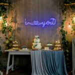 Neon Sign - I Love You LED Neon Sign - blue
