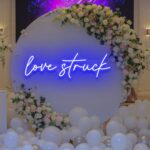 Neon Sign - Love Struck LED Neon Sign - blue