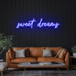 Neon Sign - Sweet Dream LED Neon Sign - blue