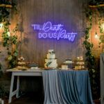 Neon Sign - Til Death Do Us Party LED Neon Sign - blue