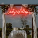 Neon Sign - Today And Always LED Neon Sign - red